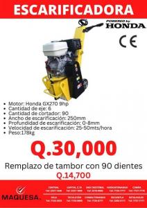 ESCARIFICADORA