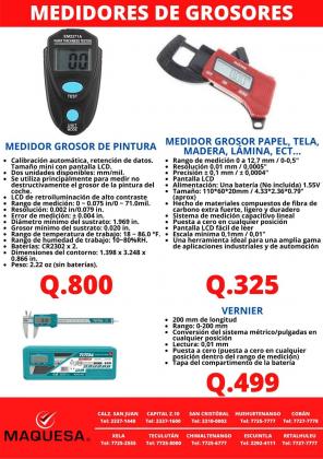 MEDIDOR DE GROSOR DE PINTURA